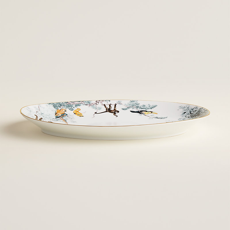 Carnets d’Equateur oval platter, medium model