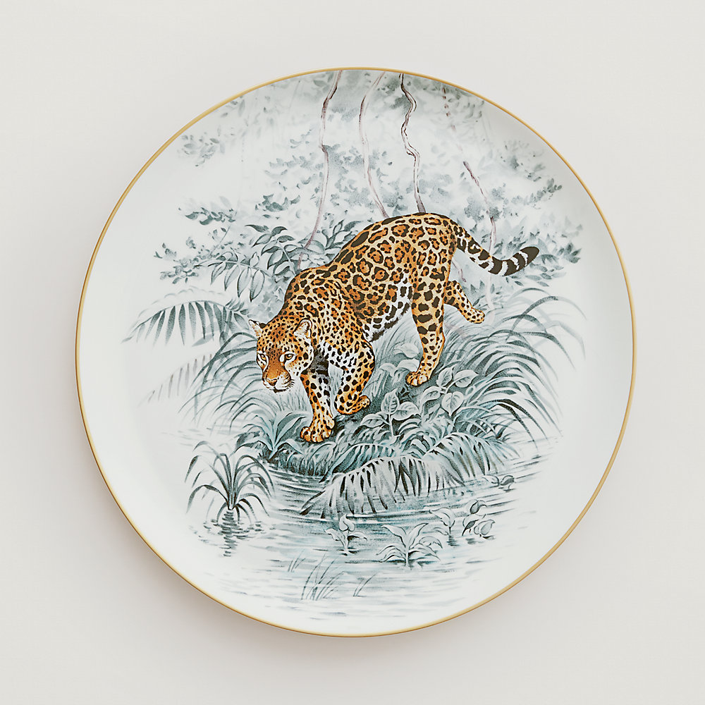 C*o様 HERMES トラとヒョウの飯碗 Carnets d'Equateur tart platter | Hermès Mainland China