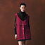 Carreaux scarf 80, View: Worn, worn, view 2 of 3