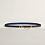 View: , Carrousel belt buckle & Reversible leather strap 13 mm