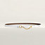 View: , Carrousel belt buckle & Reversible leather strap 13 mm