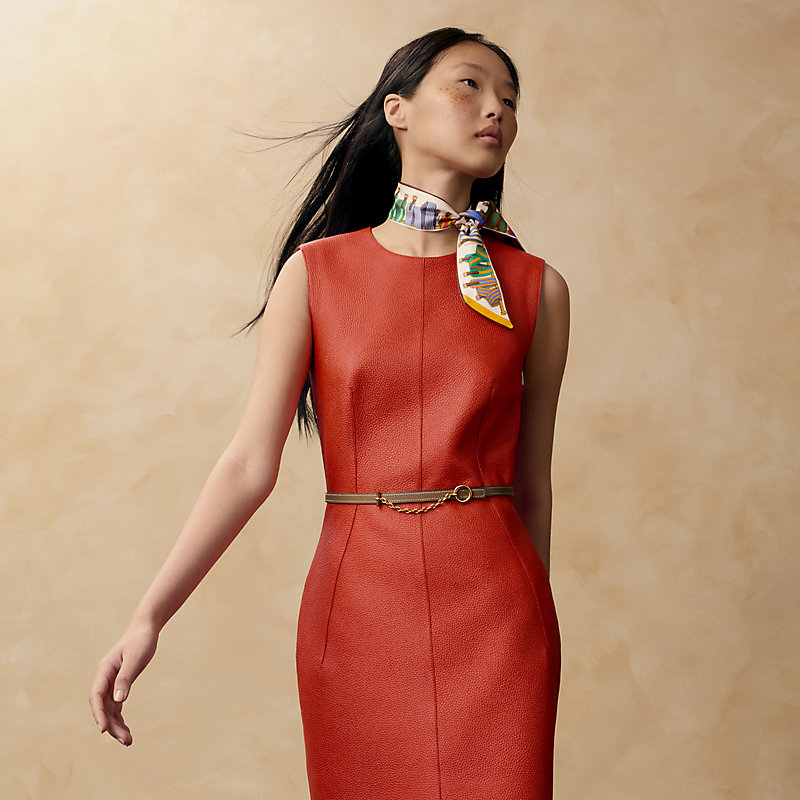 Carrousel皮带扣 & Hermès sur Mer双面皮腰带13毫米