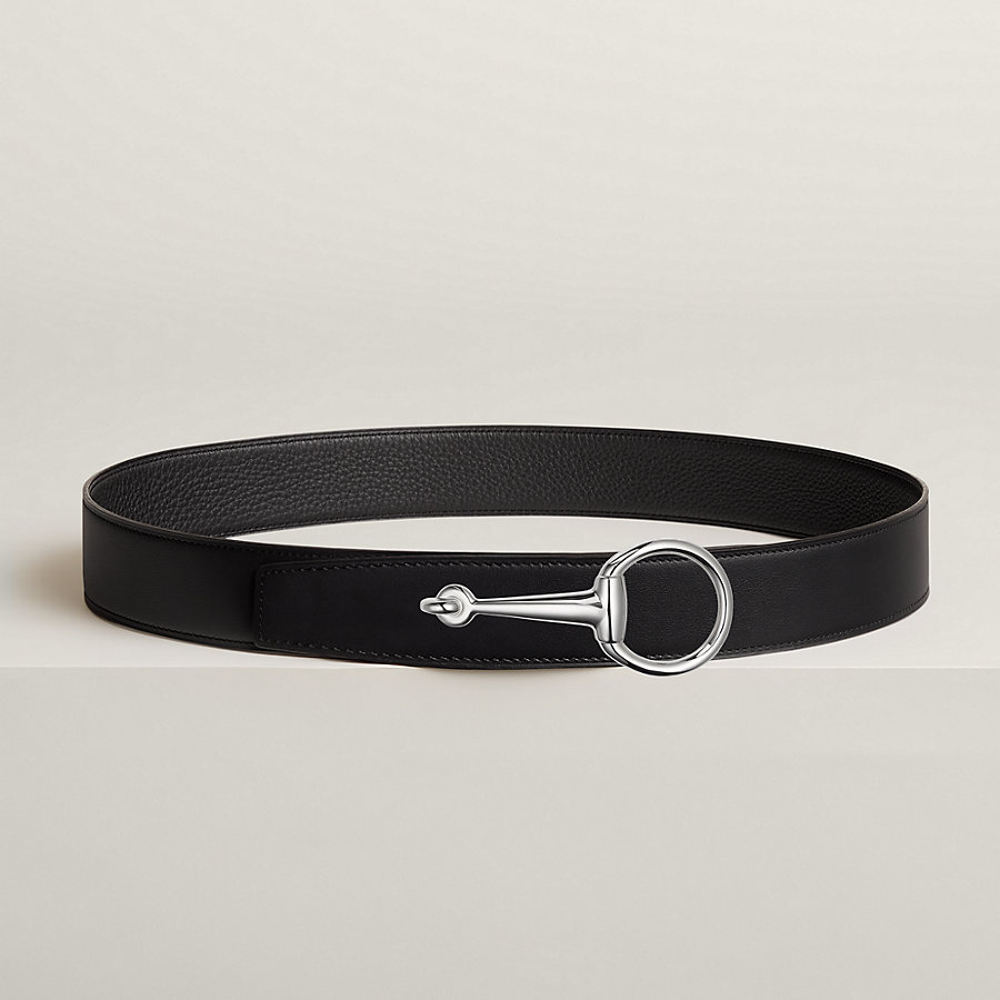 Casaque belt buckle & Reversible leather strap 38 mm