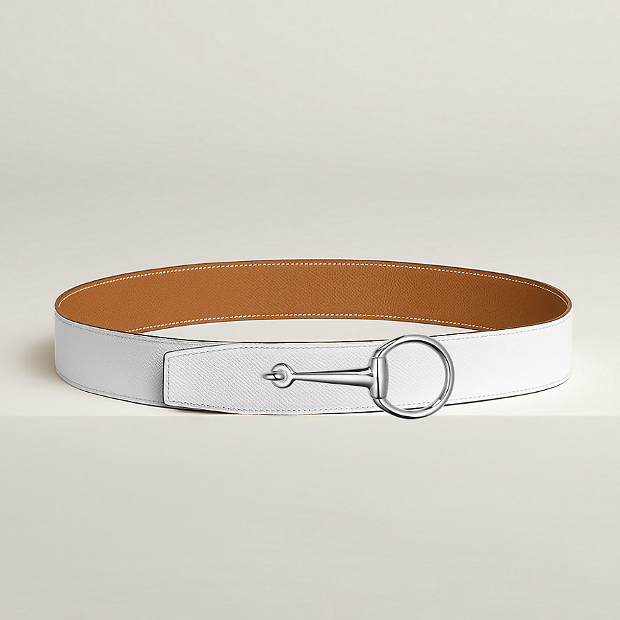 Casaque belt buckle & Reversible leather strap 38 mm