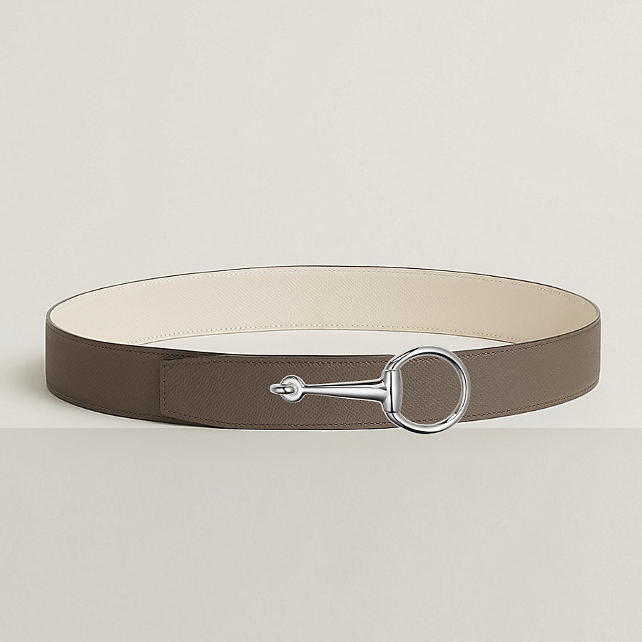 Casaque belt buckle & Reversible leather strap 38 mm