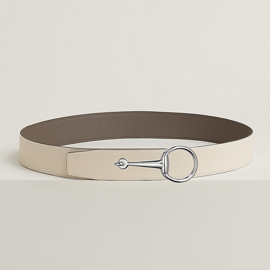 Casaque belt buckle & Reversible leather strap 38 mm