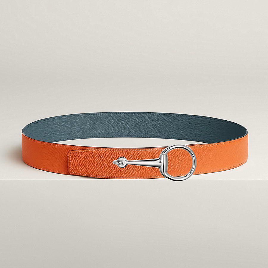 Casaque belt buckle & Reversible leather strap 38 mm