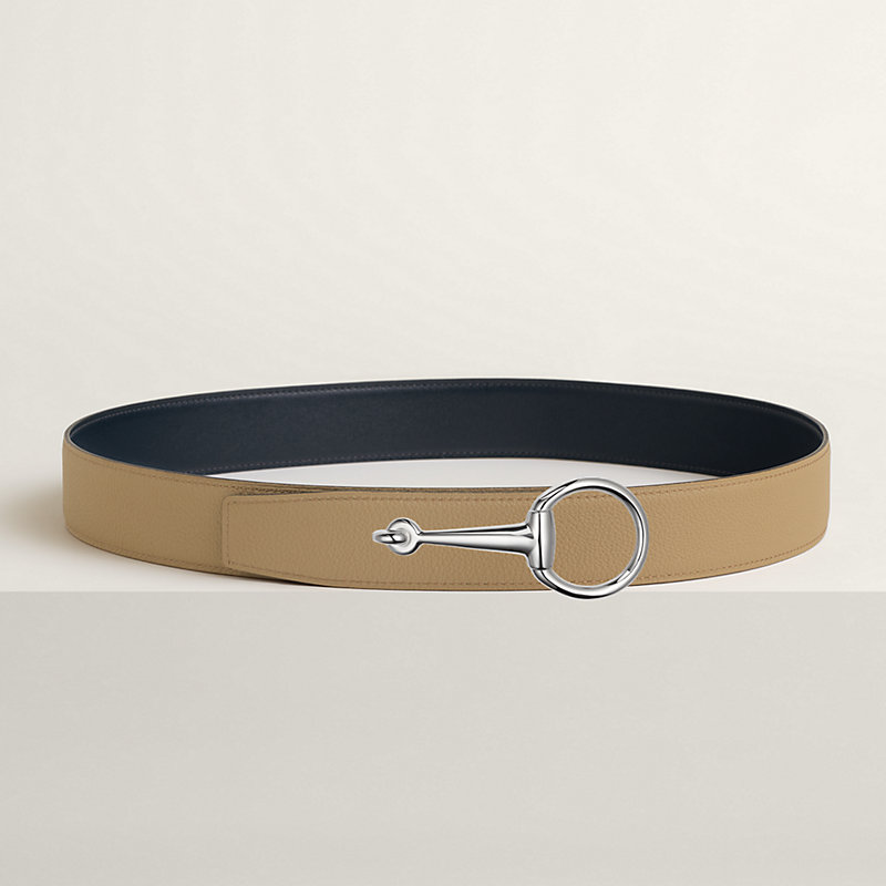 Casaque belt buckle & Reversible leather strap 38 mm