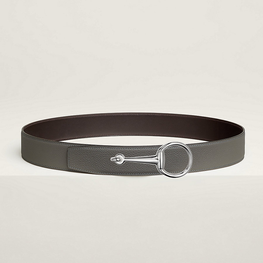 Casaque belt buckle & Reversible leather strap 38 mm