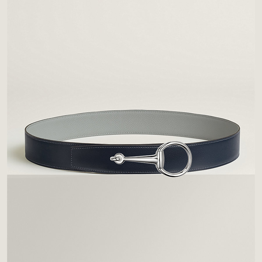 Casaque belt buckle & Reversible leather strap 38 mm