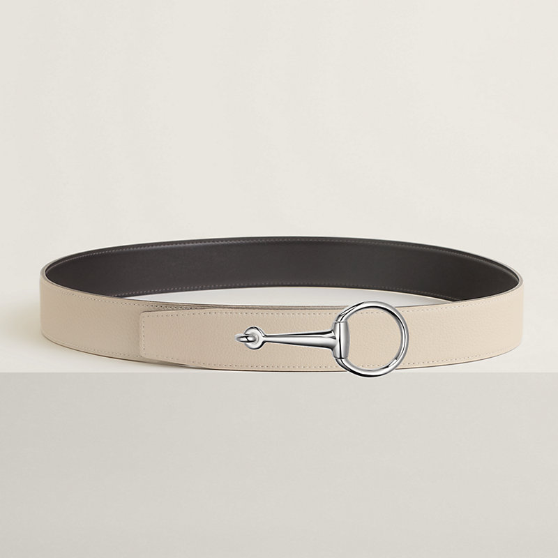 Casaque belt buckle & Reversible leather strap 38 mm
