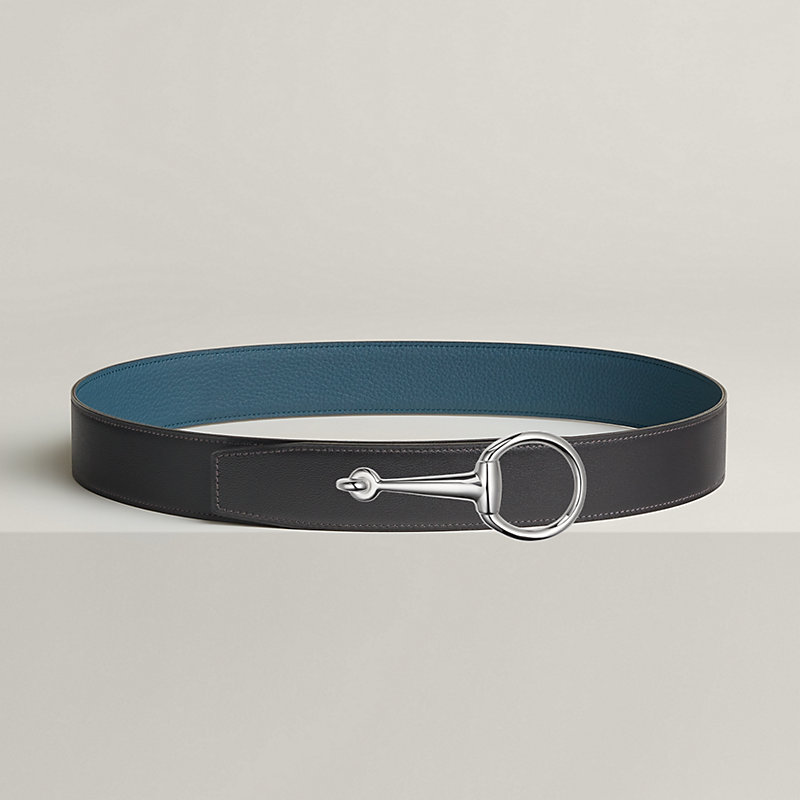Casaque belt buckle & Reversible leather strap 38 mm