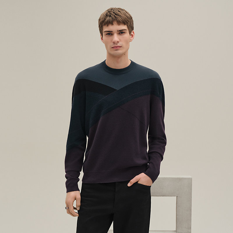 "Casaque" crewneck sweater