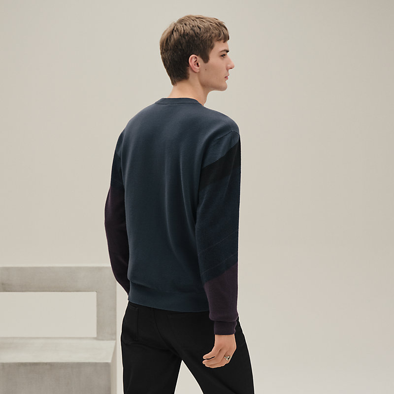 "Casaque" crewneck sweater