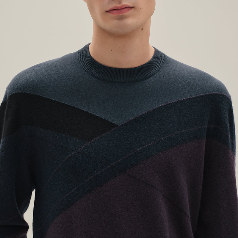 "Casaque" crewneck sweater