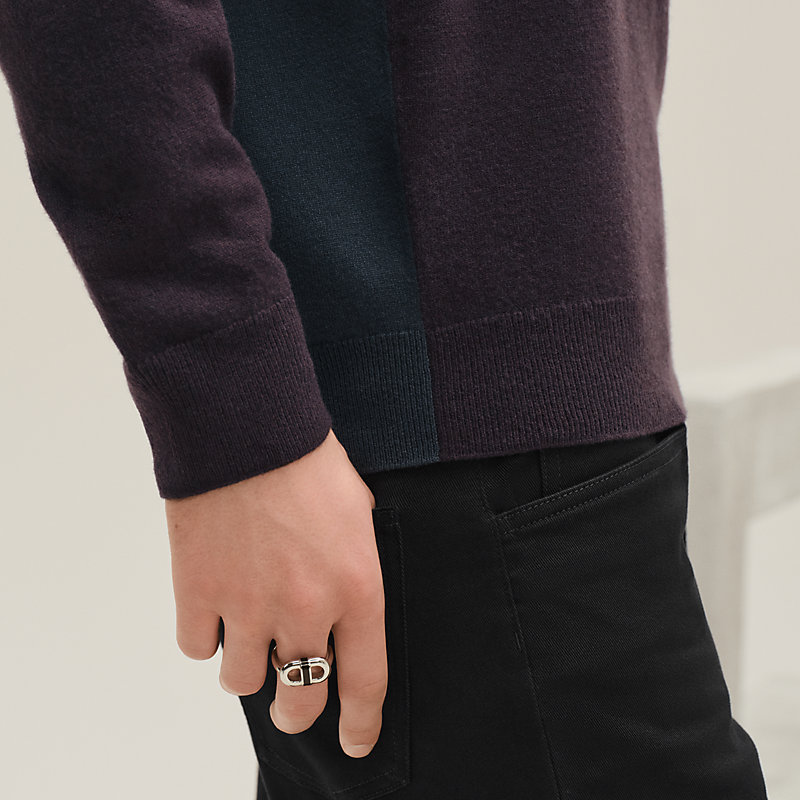 "Casaque" crewneck sweater