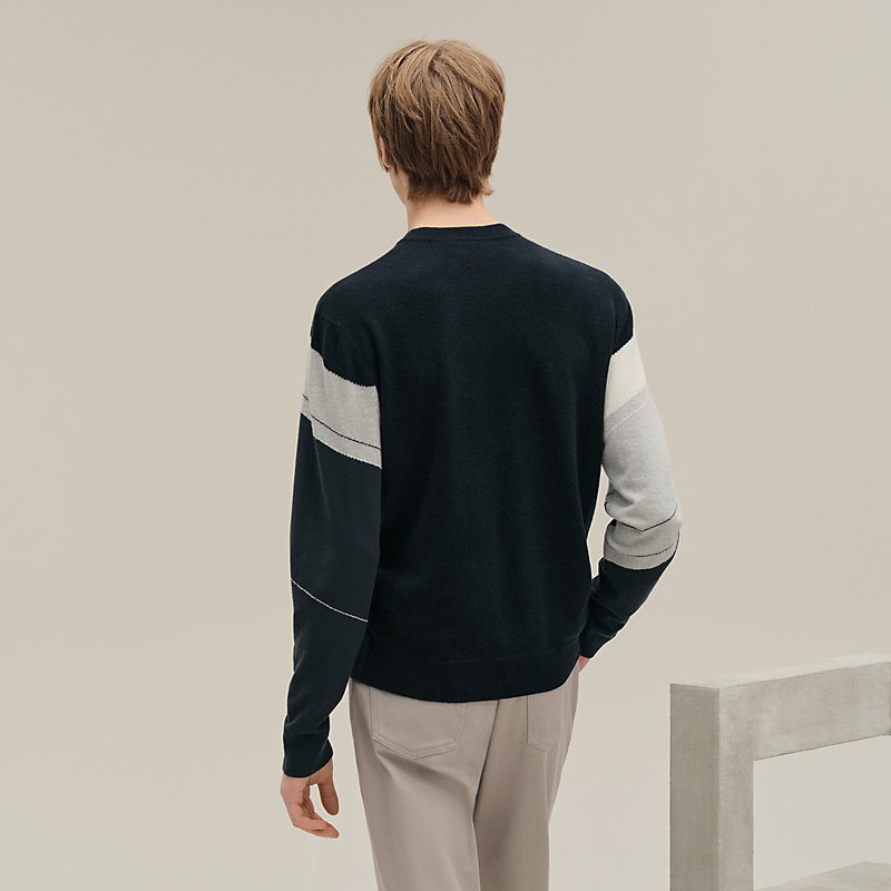 "Casaque" crewneck sweater