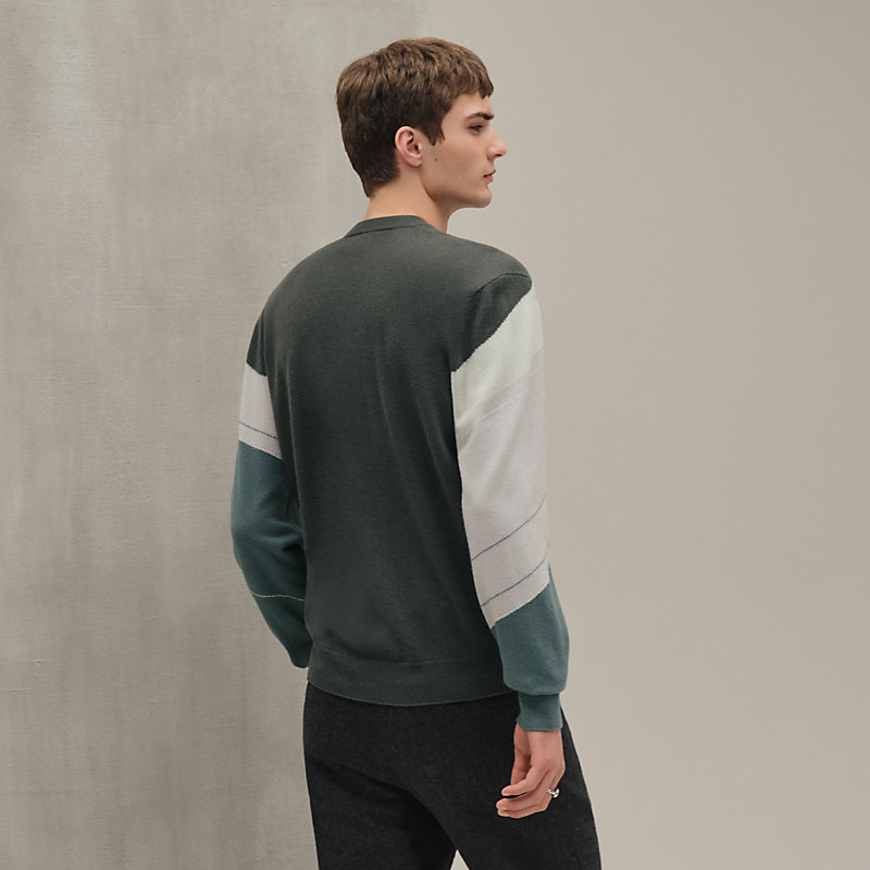 "Casaque" crewneck sweater