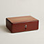 Casaque H Milleraies watch and cufflink box, View: front, front, view 1 of 5