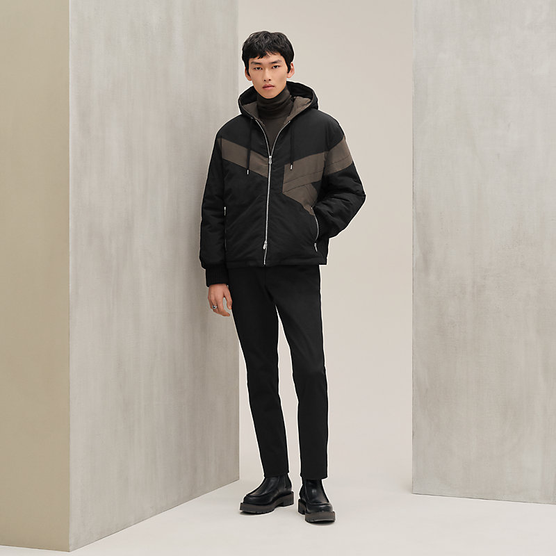 "Casaque" hooded jacket