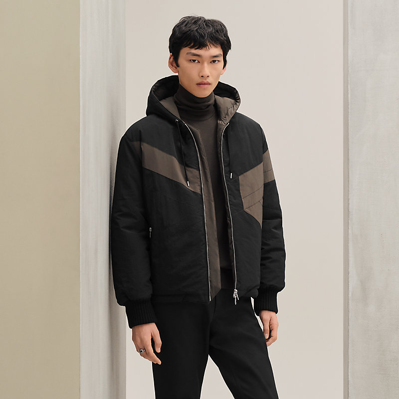 "Casaque" hooded jacket