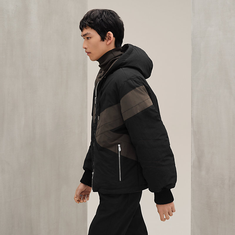 "Casaque" hooded jacket