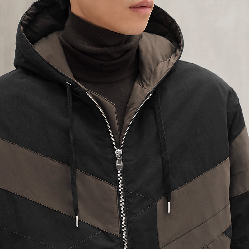 "Casaque" hooded jacket