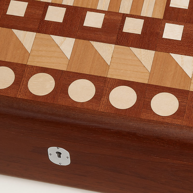 Casaque Jeux d'Ordre watch and cufflink box