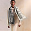 View: Worn, Casaque Lettres au Carre scarf