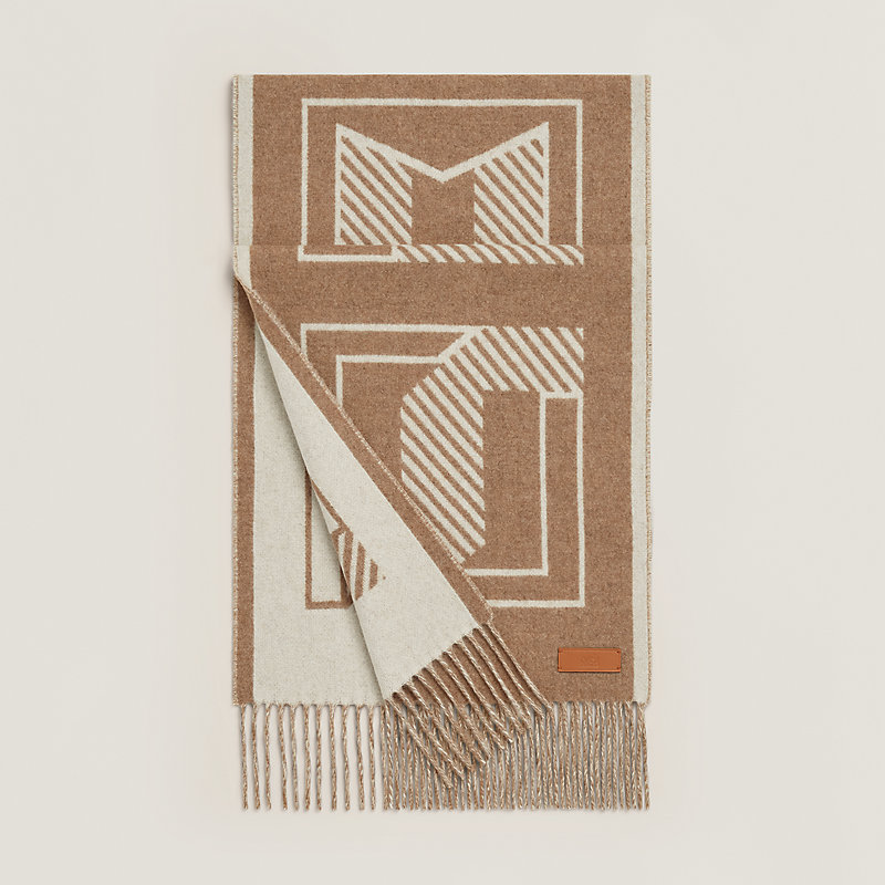 Casaque Lettres au Carre scarf