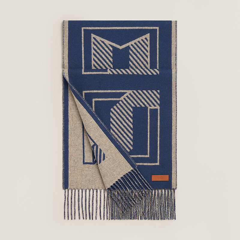 Casaque Lettres au Carre scarf