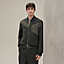 "Casaque" reversible rib-trim jacket, View: Worn, worn, view 3 of 7