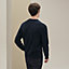 Cashmere "Casaque ombree" crewneck sweater, view 3 of 5