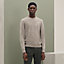 Cashmere "Casaque ombree" crewneck sweater, view 3 of 6