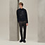 Cashmere "Cheval tangram" crewneck sweater, view 3 of 6