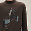 View: Worn, Cashmere "Cheval tangram" crewneck sweater