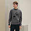 Cashmere "Cheval tangram" crewneck sweater, view 1 of 5
