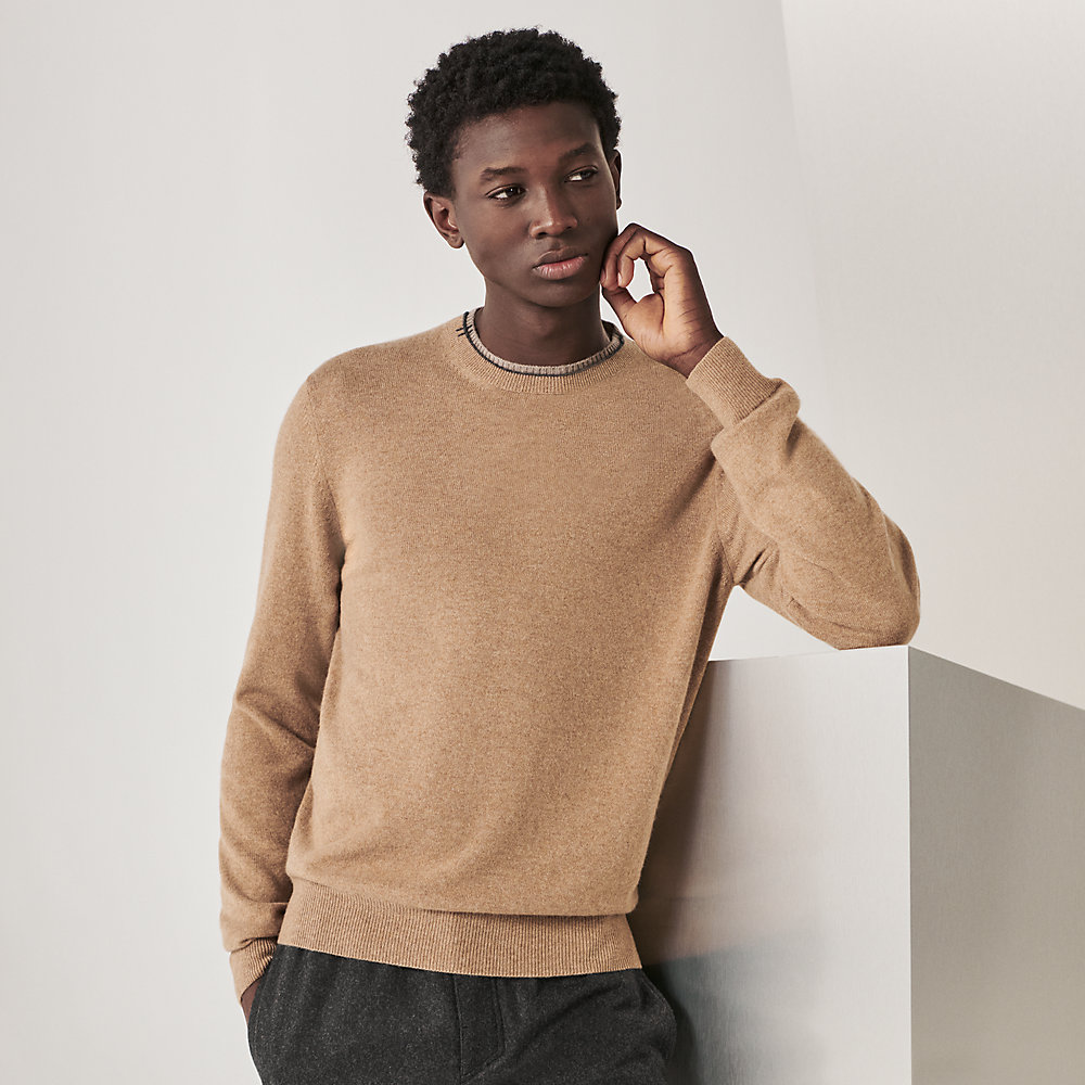 Cashmere crewneck sweater | Hermès China