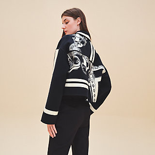 Cashmere embroidered jacket | Hermès Mainland China