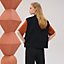 View: Worn, Cashmere full-zip vest