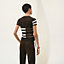 View: Worn, Cashmere "Garde-Robe Pop" short-sleeve sweater