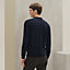 Cashmere "H bartack" crewneck sweater, view 4 of 5