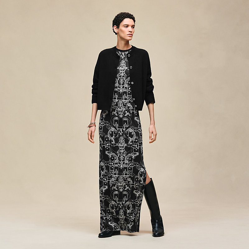 Cashmere long-sleeve cardigan