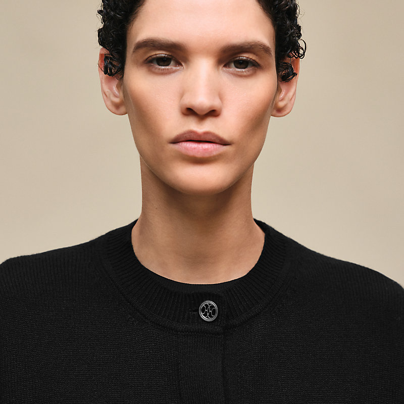 Cashmere long-sleeve cardigan