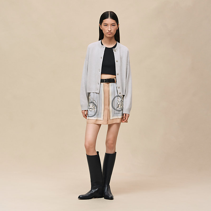 Cashmere long-sleeve cardigan