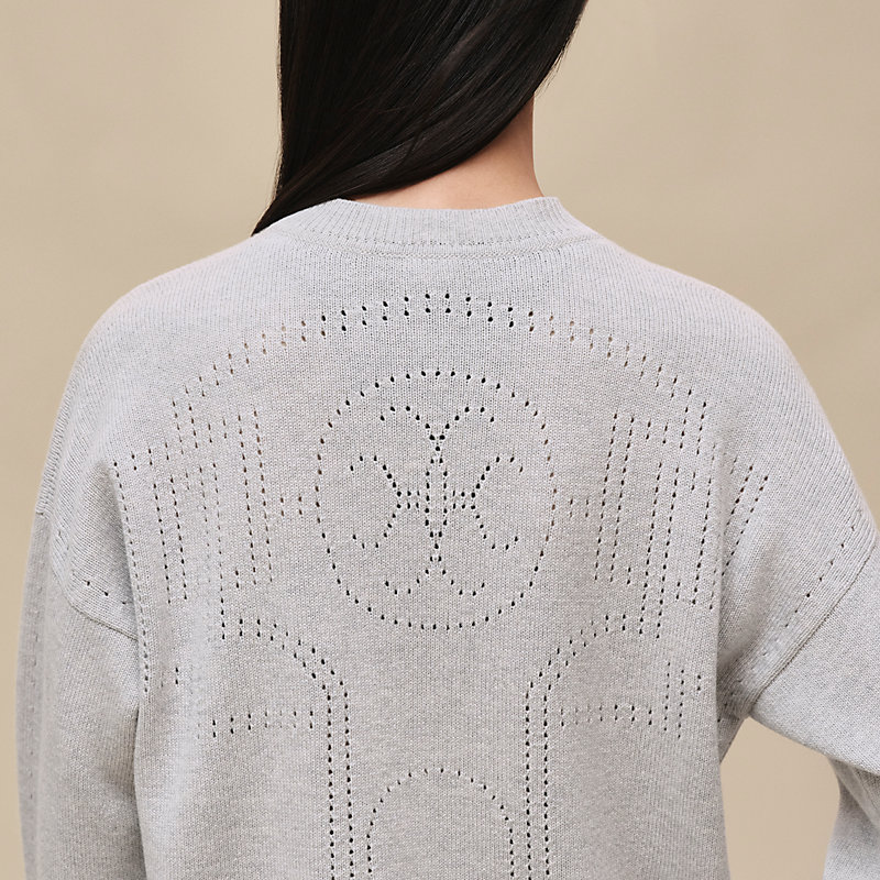 Cashmere long-sleeve cardigan