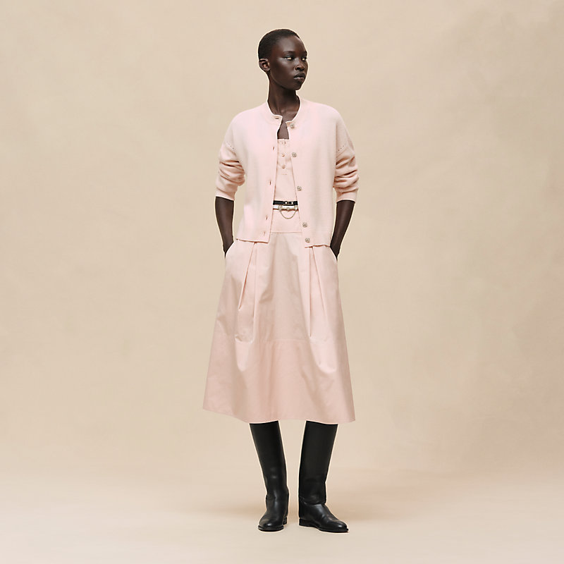 Cashmere long-sleeve cardigan