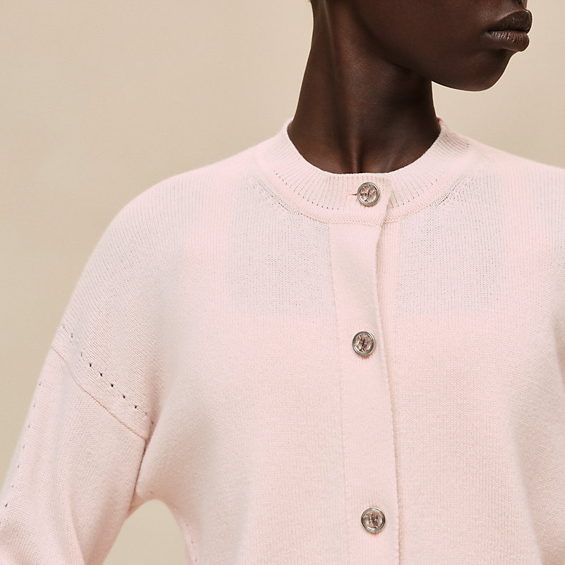 Cashmere long-sleeve cardigan