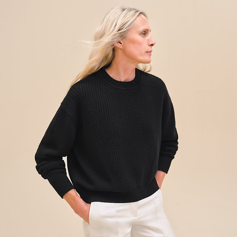 Cashmere long-sleeve sweater | Hermès Mainland China