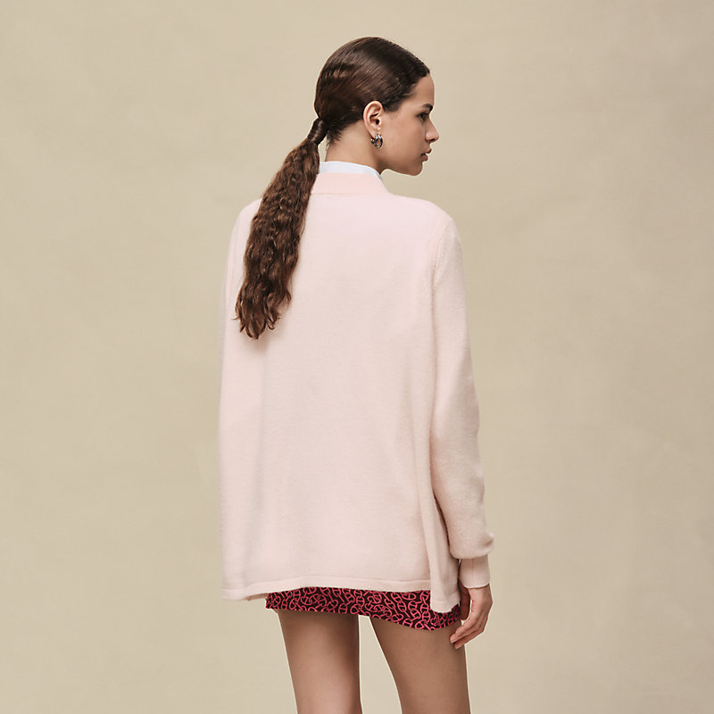 Cashmere long-sleeve sweater